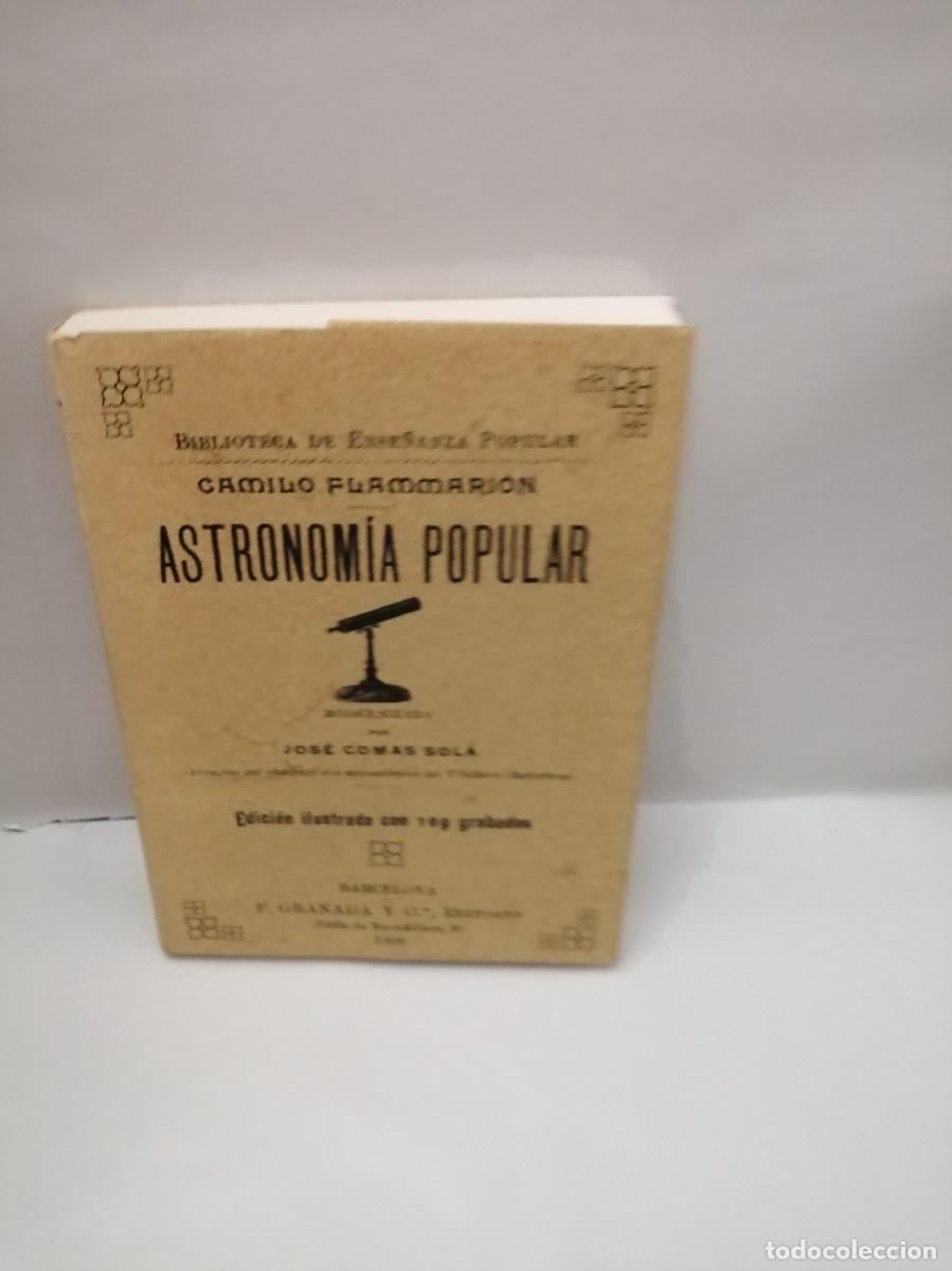 Libros de segunda mano: ASTRONOM&Iacute;A POPULAR (Edici&oacute;n facs&iacute;mil) - Foto 1