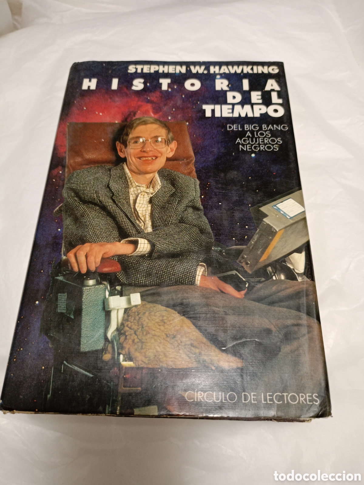 Libros de segunda mano: HISTORIA DEL TIEMPO. DEL BIG BANG A LOS AGUJEROS NEGROS (STEPHEN W. HAWKING)