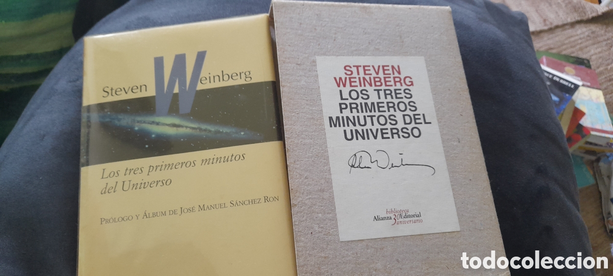 Libros de segunda mano: Los tres primeros minutos del universo. Steven Weinberg