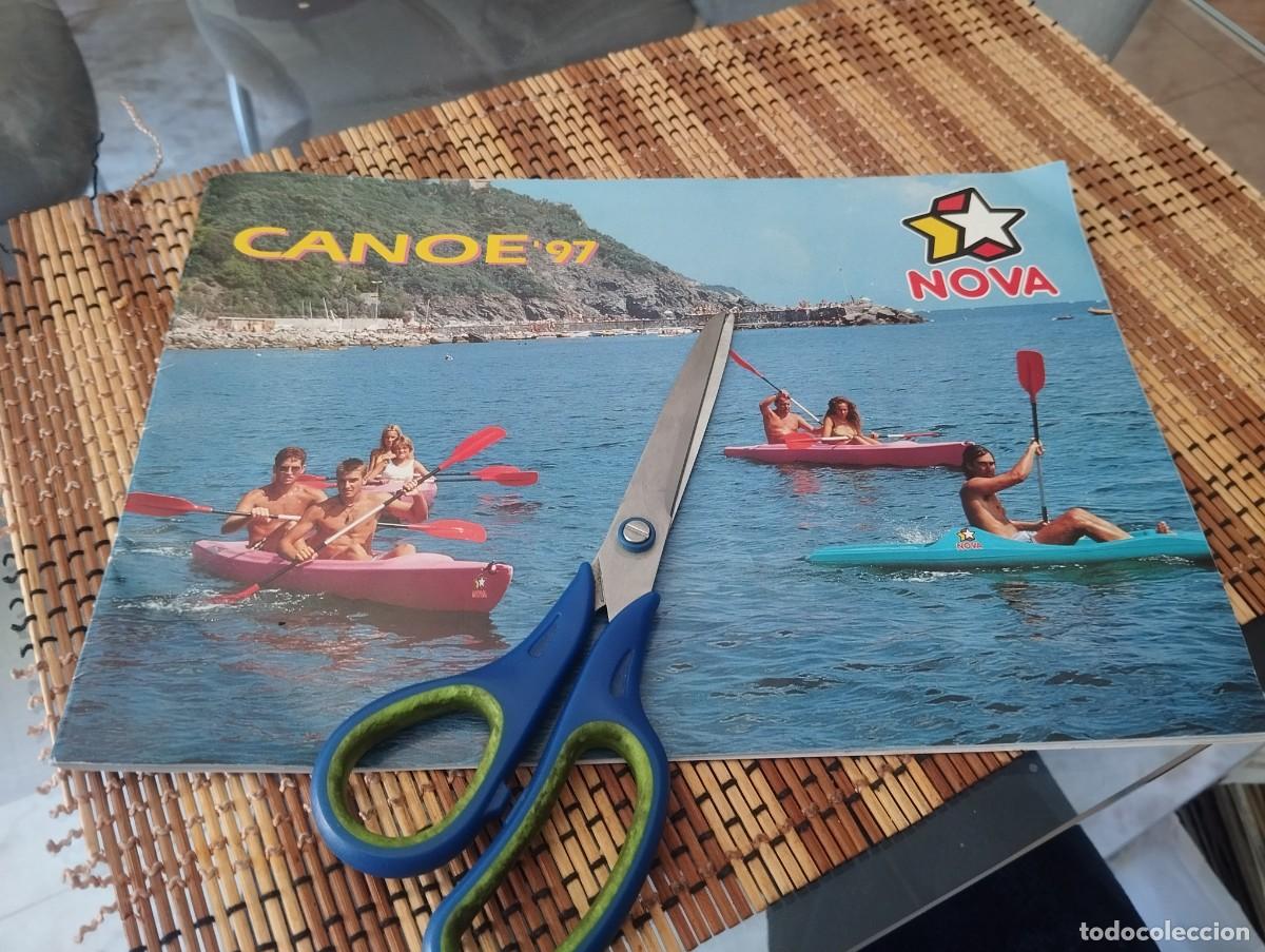 Libros de segunda mano: ESPECTACULAR CATALOGO CANOAS CANOE 97 NOVA / CATALOGO KAYAK Y CANOA A&Ntilde;O 1997