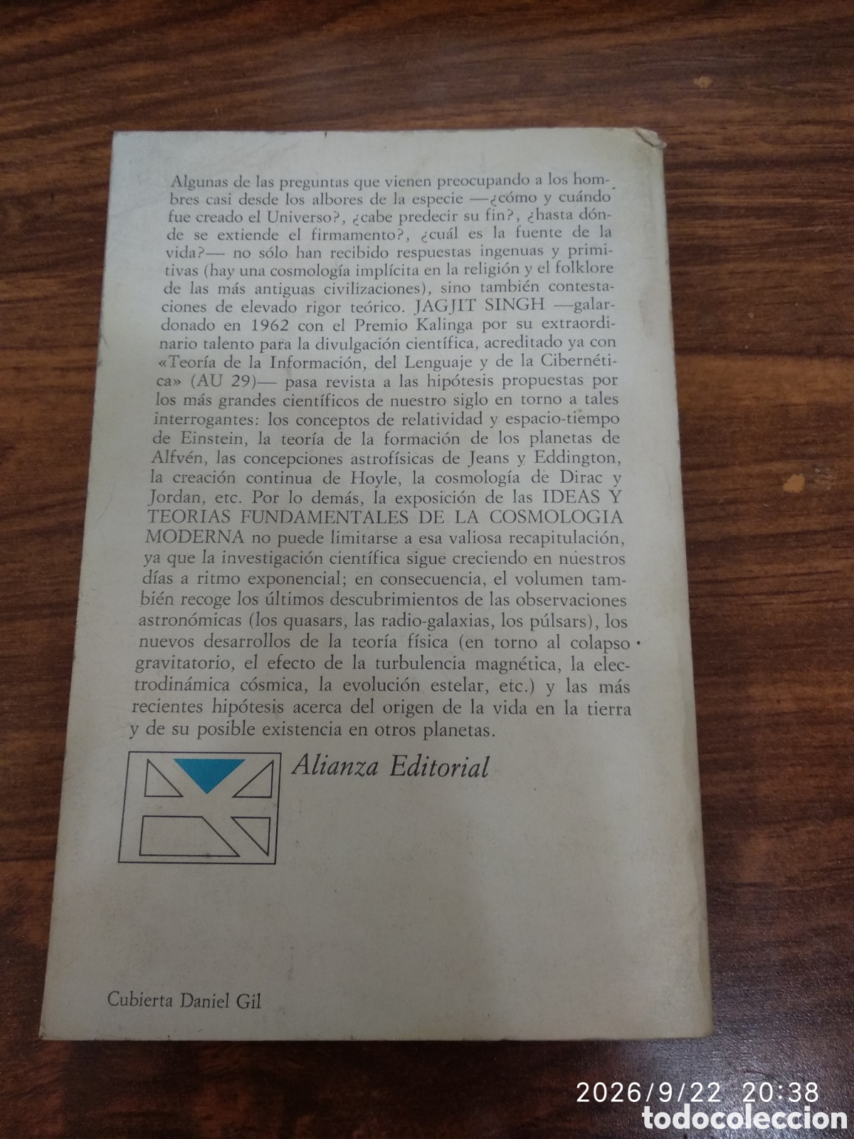 Libros de segunda mano: Teor&iacute;as de la cosmolog&iacute;a moderna - Foto 5