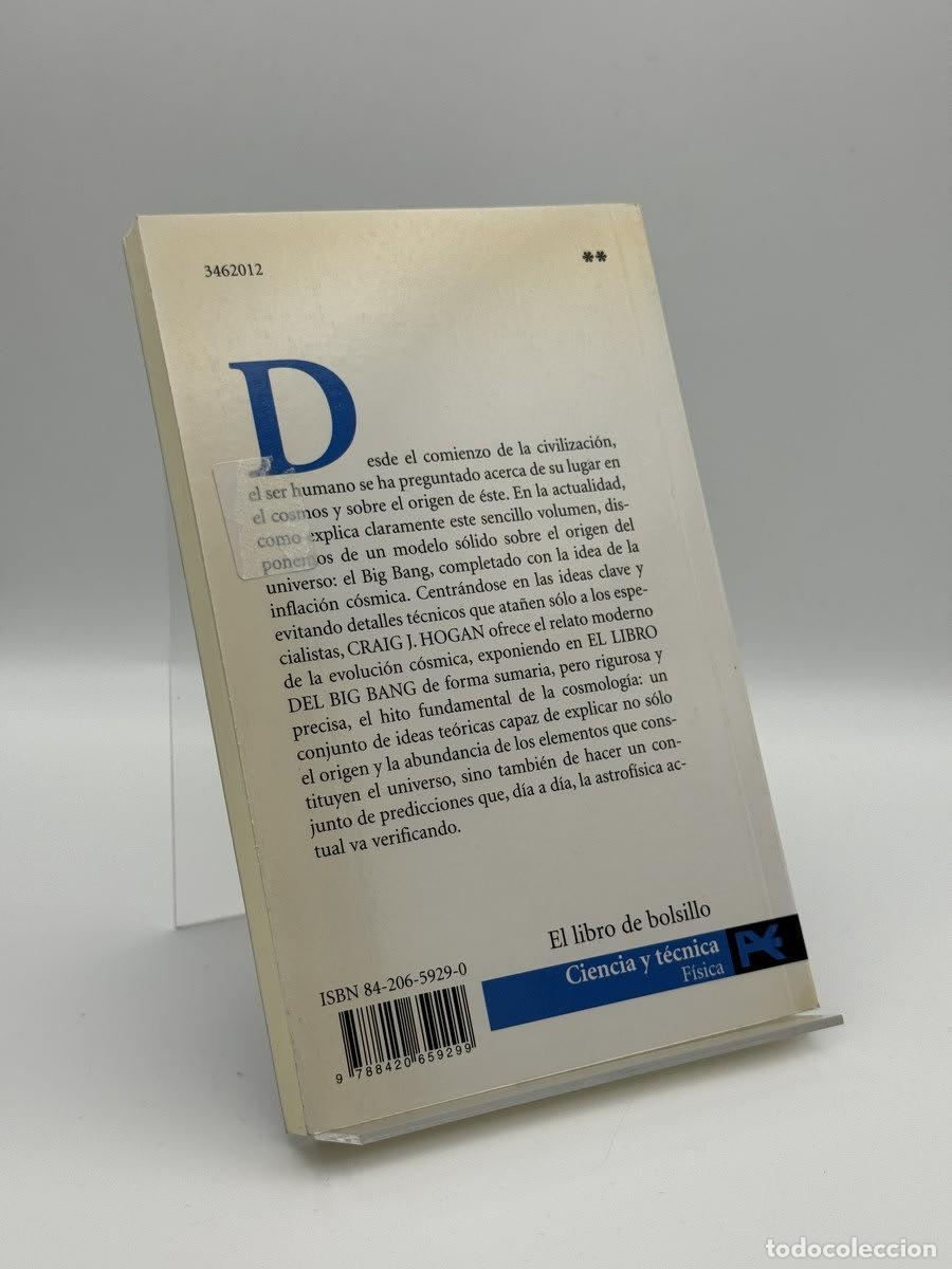 Libros de segunda mano: El Libro Del Big Bang - Craig J. Hogan - Foto 2