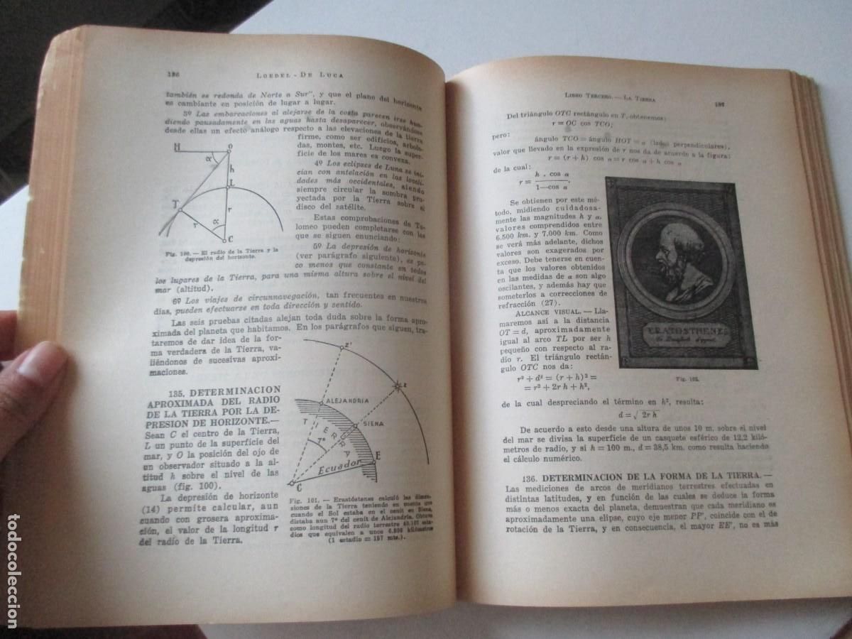 Libros de segunda mano: LOEDEL-DE LUCA Elementos de cosmograf&iacute;a W42284 - Foto 4