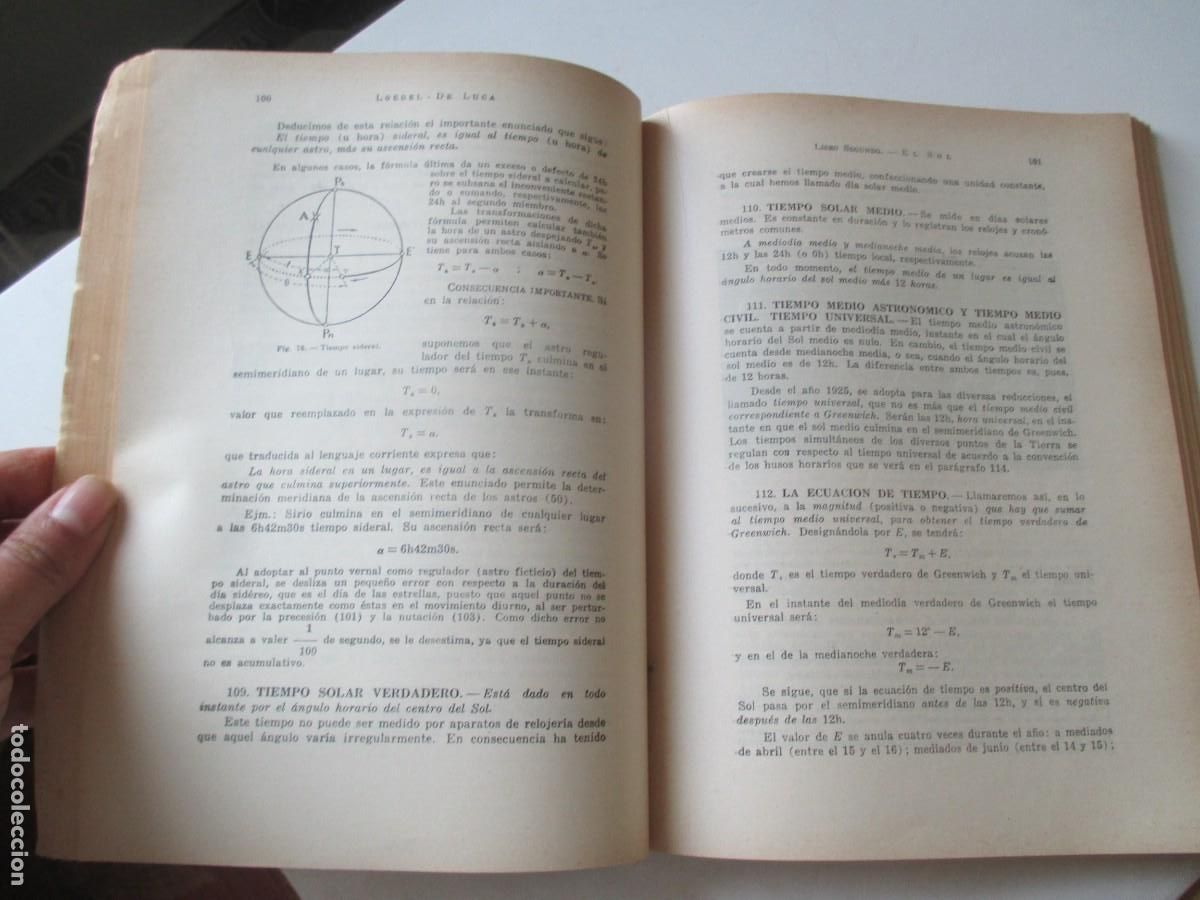 Libros de segunda mano: LOEDEL-DE LUCA Elementos de cosmograf&iacute;a W42284 - Foto 5