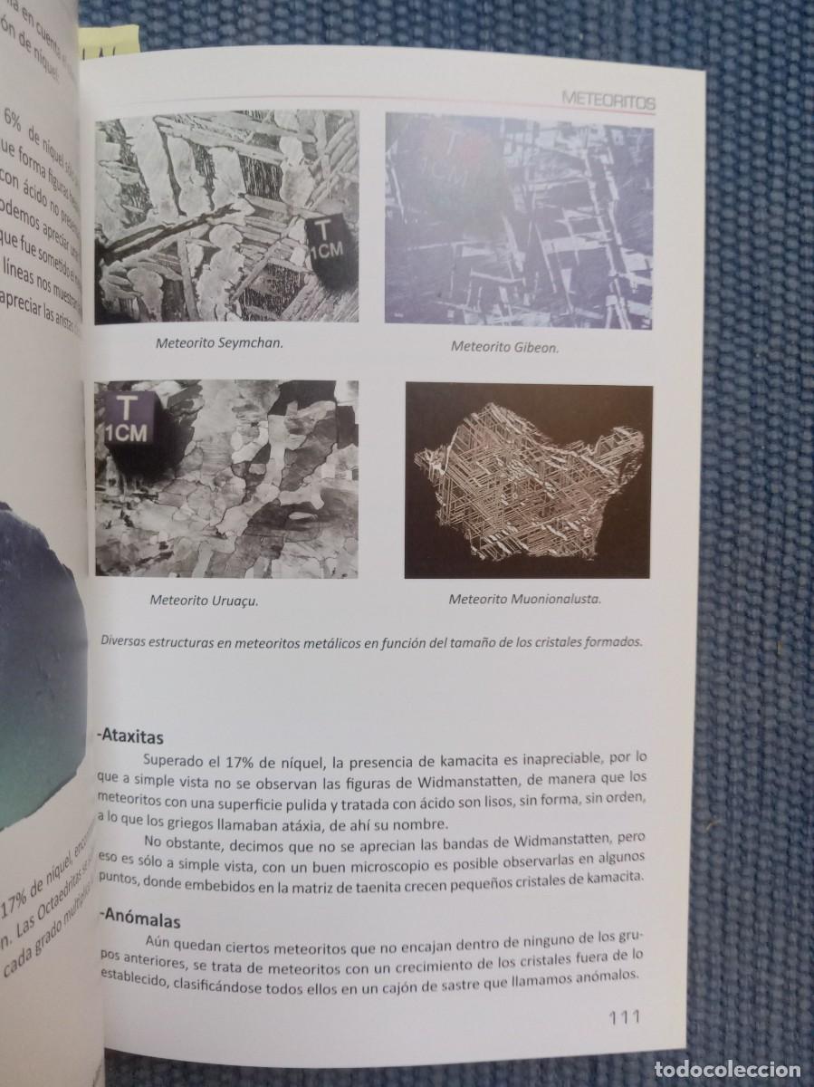Libros de segunda mano: Meteoritos. Introducci&oacute;n y gu&iacute;a de reconocimiento - Foto 3