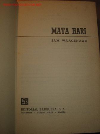 Libros de segunda mano: MATA HARI. Sam Waagenaar. 1.965 - Foto 1