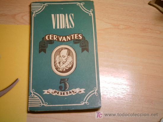 Libros de segunda mano: Coleccion Vidas. N&ordm; 6 CERVANTES.