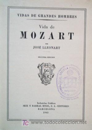 Libros de segunda mano: VIDA DE MOZART - A&Ntilde;O 1943 - Foto 2