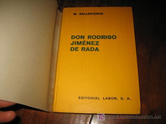 Libros de segunda mano: DON RODRIGO JIMENEZ DE RADA - Foto 2