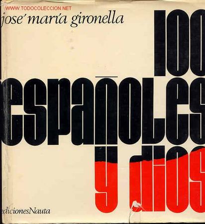Libros de segunda mano: 100 ESPA&Ntilde;OLES Y DIOS. - Foto 1