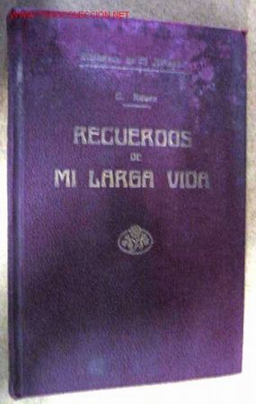 Libros de segunda mano: Recuerdos de mi larga vida, a&ntilde;o 1945. - Foto 1