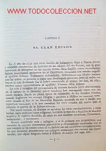 Libros de segunda mano: EDISON - Foto 3