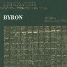 Libros de segunda mano: LORD BYRON (1788- 1824) A/ BI- 256. Lote 402417874