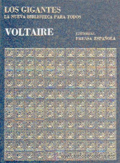 Libros de segunda mano: VOLTAIRE (A/ BI- 373) - Foto 1