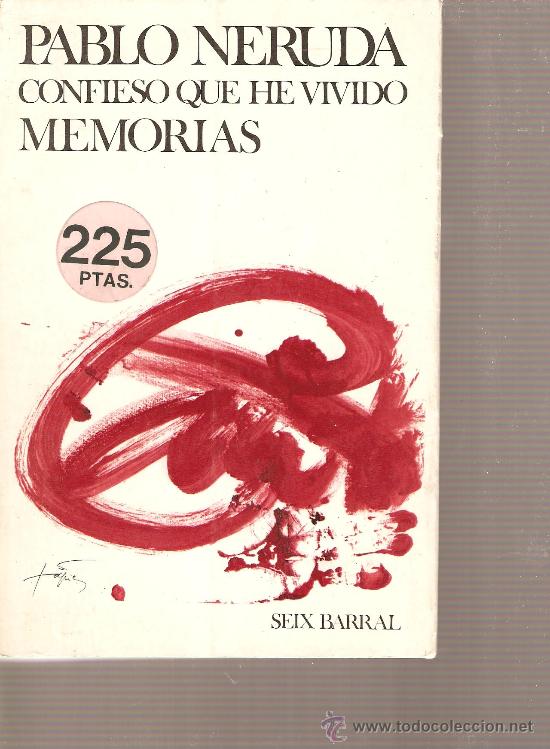 Libros de segunda mano: PABLO NERUDA - MEMORIAS - Foto 1