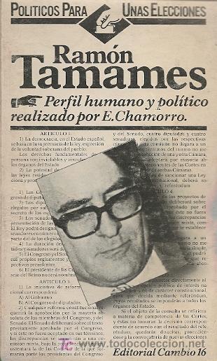 Libros de segunda mano: RAM&Oacute;N TAMAMES / EDUARDO CHAMORRO - Foto 1