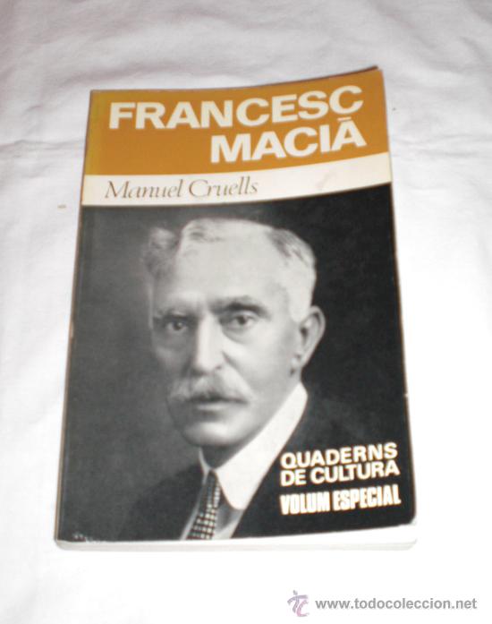 Libros de segunda mano: FRANCESC MACI&Agrave; - Foto 1