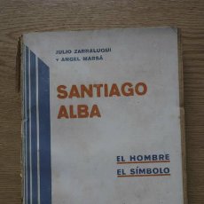 Libros de segunda mano: SANTIAGO ALBA. EL HOMBRE. EL SÍMBOLO. ZARRALUQUI (JULIO) Y MARSÁ (ÁNGEL). Lote 17994427
