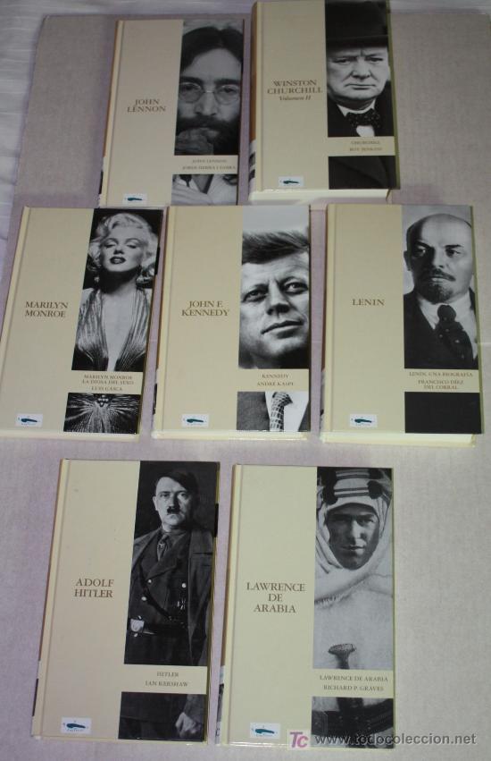 Libros de segunda mano: SIETE libros de la colecci&oacute;n PROTAGONISTAS DEL S.XX - Foto 1