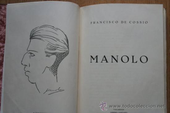 Libros de segunda mano: Manolo. Coss&iacute;o (Francisco de) - Foto 1