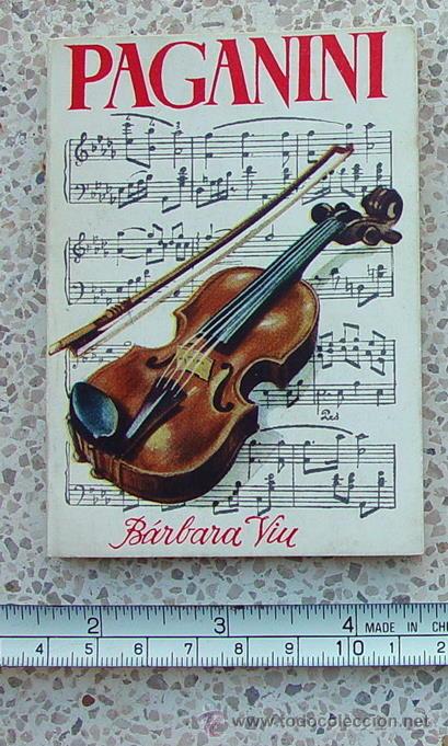 Libros de segunda mano: Paganini..mini libro..Sanna - Foto 1