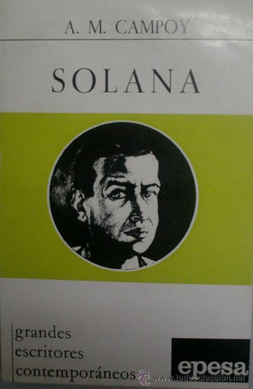 Libros de segunda mano: SOLANA. CAMPOY A.M. 1971. - Foto 1