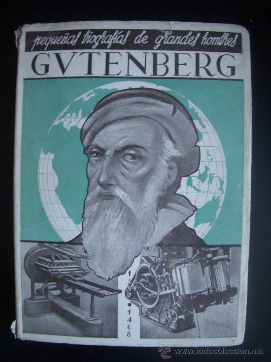 Libros de segunda mano: GVTENBERG,Juan Oller Xaus, 1944