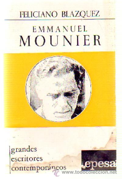 Libros de segunda mano: EMMANUEL MOUNIER   BI-285 - Foto 1
