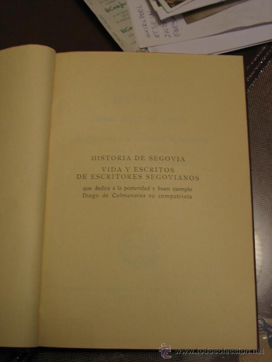 Libros de segunda mano: HISTORIA DE LA INSIGNE CIUDAD DE SEGOVIA... Vol. III. Nueva Edici&oacute;n Anotada. Diego COLMENARES.