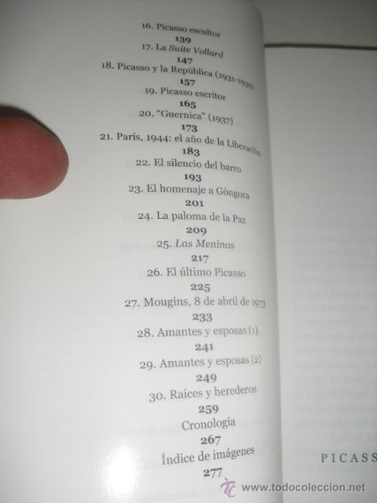 Libros de segunda mano: Picasso : 30 visiones. Rafael Inglada. 2003 - Foto 2