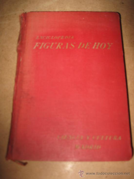 Libros de segunda mano: ENCICLOPEDIA FIGURAS DE HOY- 1.956- MADRID- CIENCIA Y CULTURA
