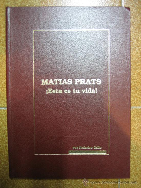 Gebrauchte B&uuml;cher: Matias Prats su vida por Federico Gallo 1987