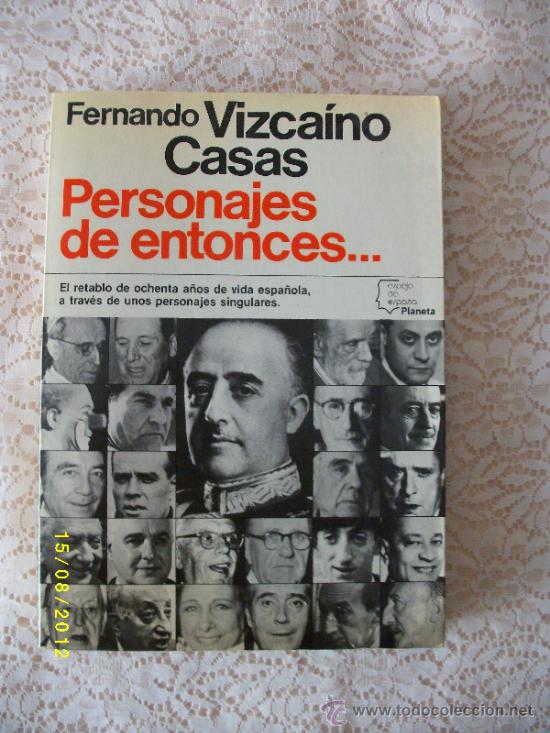 Libros de segunda mano: PERSONAJES DE ENTONCES - Foto 1