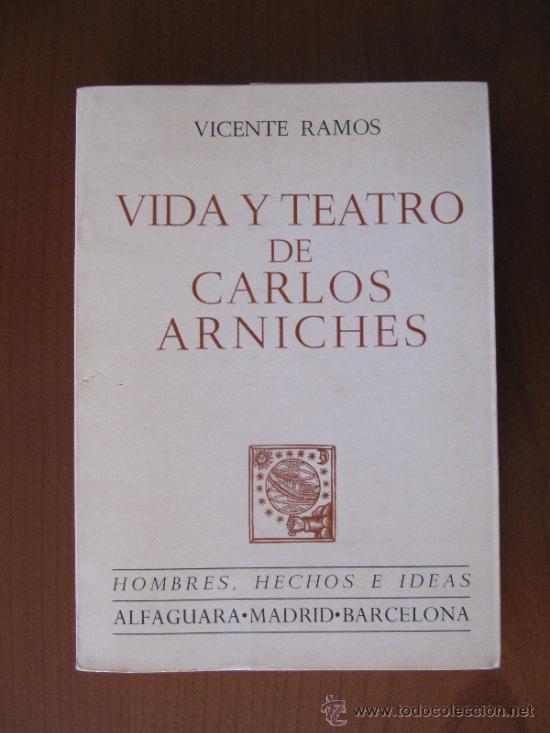Libros de segunda mano: Vida y teatro de Carlos Arniches - Foto 1