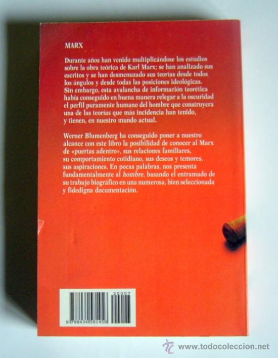 Libros de segunda mano: MARX - WERNER BLUMENBERG - Foto 2