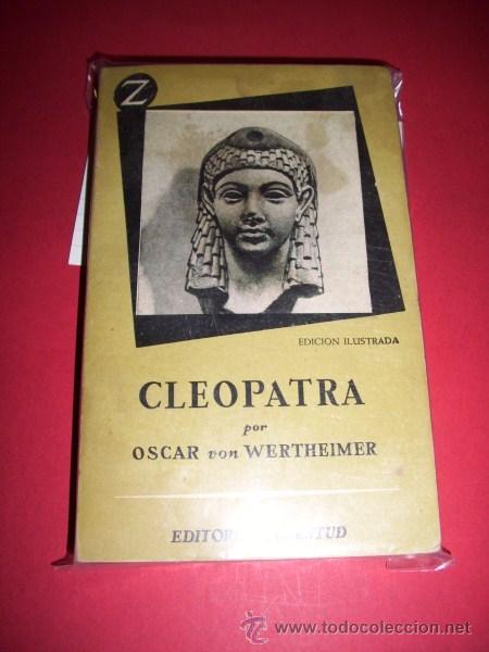 Libros de segunda mano: WERTHEIMER, Oscar von - Cleopatra - Foto 1