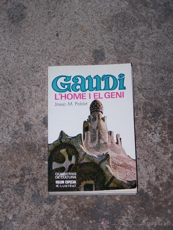 Libros de segunda mano: Gaud&iacute;, l'home i el geni