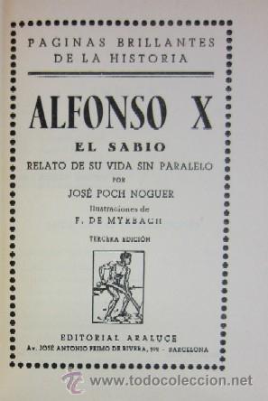 Libros de segunda mano: ALFONSO X EL SABIO - Foto 2