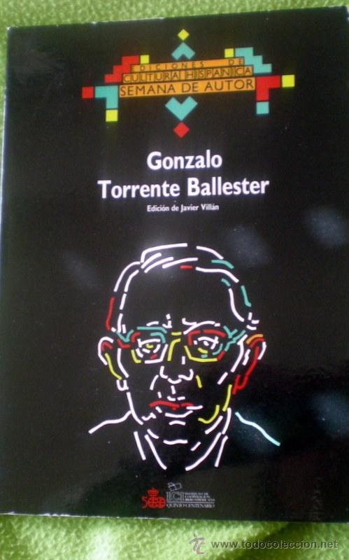 Libros de segunda mano: GONZALO TORRENTE BALLESTER;JAVIER VILL&Aacute;N;CULTURA HISP&Aacute;NICA 1990;&iexcl;NUEVO!