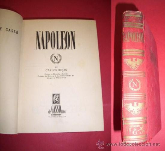 Libros de segunda mano: ROJAS, Carlos - Napole&oacute;n - Foto 1