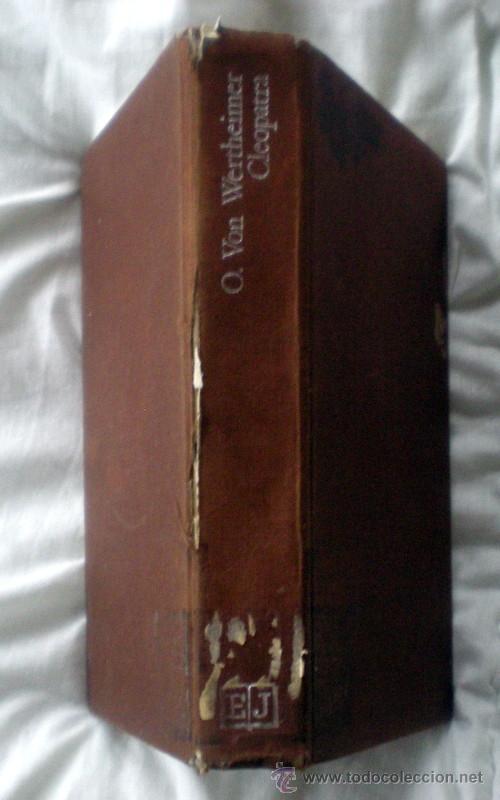 Libros de segunda mano: CLEOPATRA;O.VON WERTHEIMER;JUVENTUD 1972