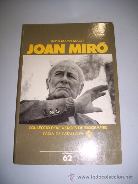 Libros de segunda mano: MALET, Rosa Mar&iacute;a. Joan Mir&oacute; - Foto 1