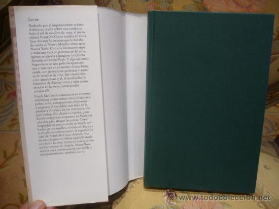 Libros de segunda mano: &rdquo;LO ES&rdquo; DE FRANK MAcCOURT. - Foto 2