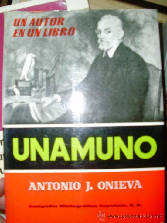 Libros de segunda mano: UNAMUNO, UN AUTOR EN UN LIBRO (Madrid, 1964)