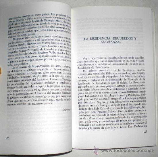 Libros de segunda mano: SEVERO OCHOA: ESCRITOS. - Foto 2