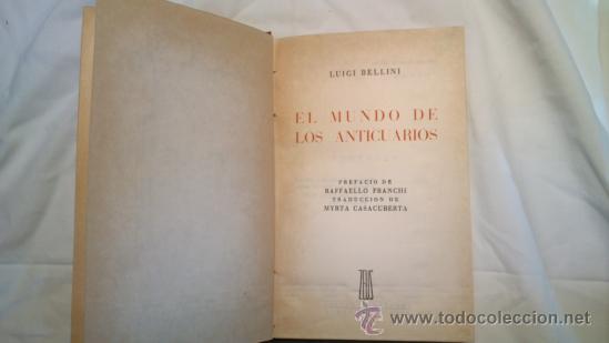 Libros de segunda mano: EL MUNDO DE LOS ANTICUARIOS - Foto 1