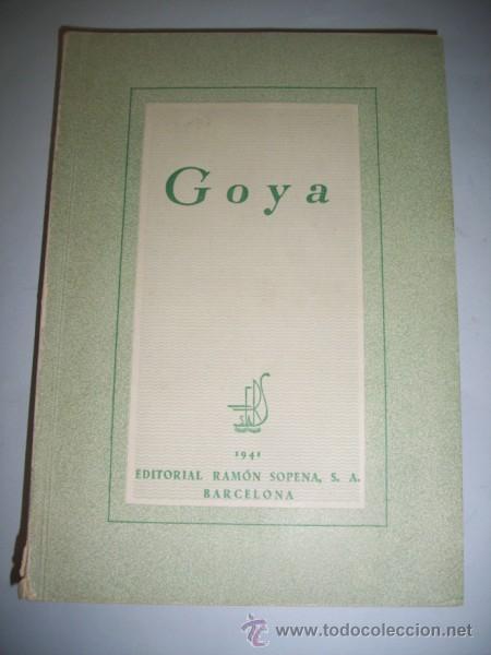 Libros de segunda mano: ERSSA. Goya - Foto 1