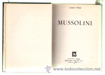 Libros de segunda mano: MUSSOLINI (A-BI-1904) - Foto 1