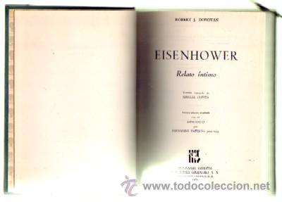 Libros de segunda mano: EISENHOWER. RELATO INTIMO (A-BI-1907) - Foto 1