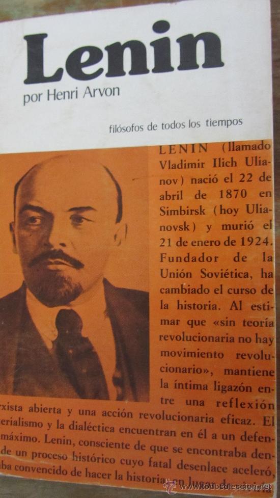 Libros de segunda mano: LENIN DE HENRI ARVON (EDAF) - Foto 1